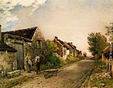 The Gossips by Jean-Charles Cazin